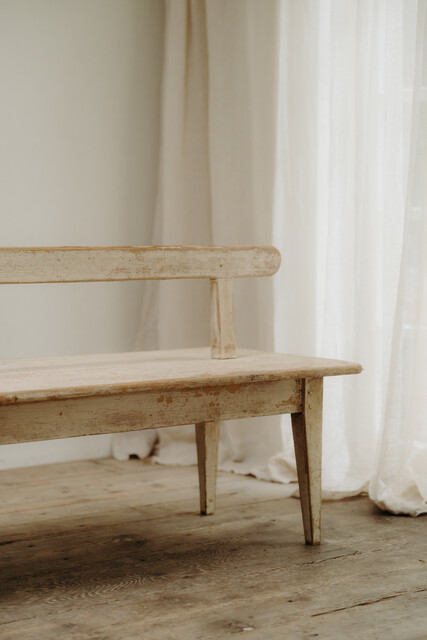 pair of Swedish benches .... 