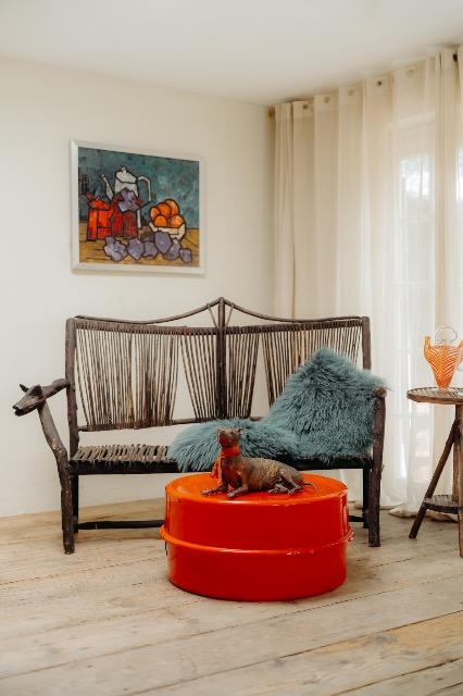 Quirky Spanish bench 