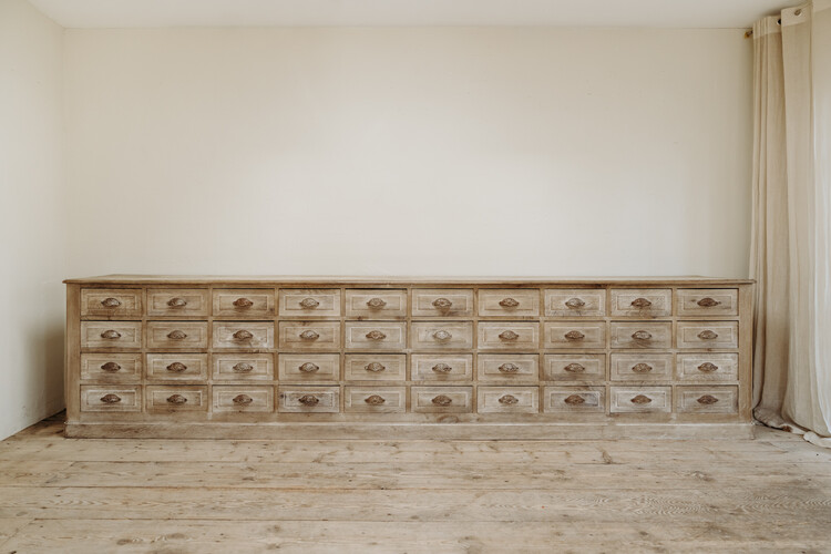 solid oak xxl chest of drawers ... 