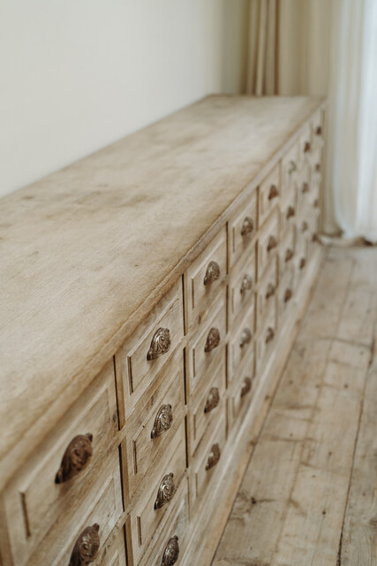 solid oak xxl chest of drawers ... 