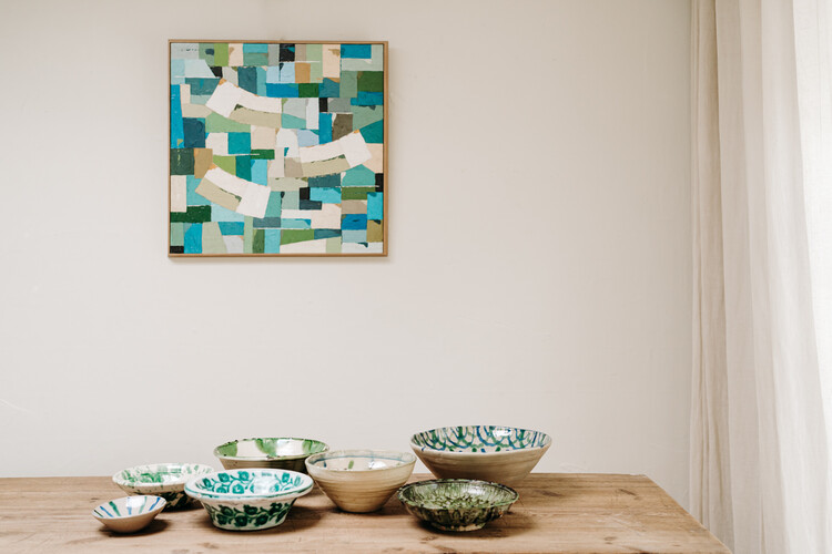 Spanish ceramics ... green makes happy ! 