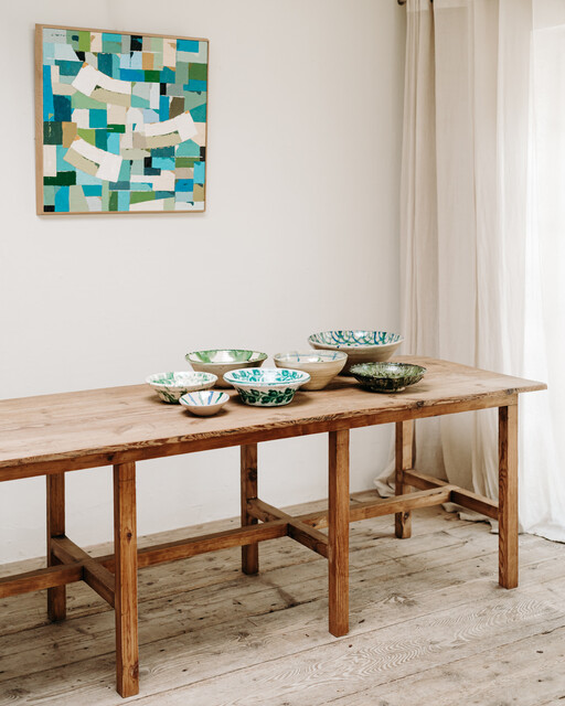 Spanish ceramics ... green makes happy ! 