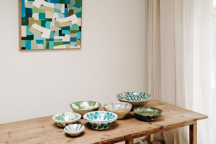 Spanish ceramics ... green makes happy ! 