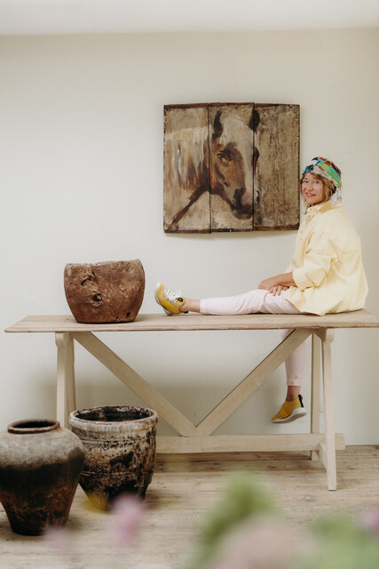Spanish chestnut table ...