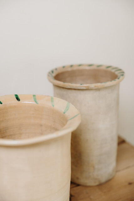 Spanish terra cotta sardine pots ...