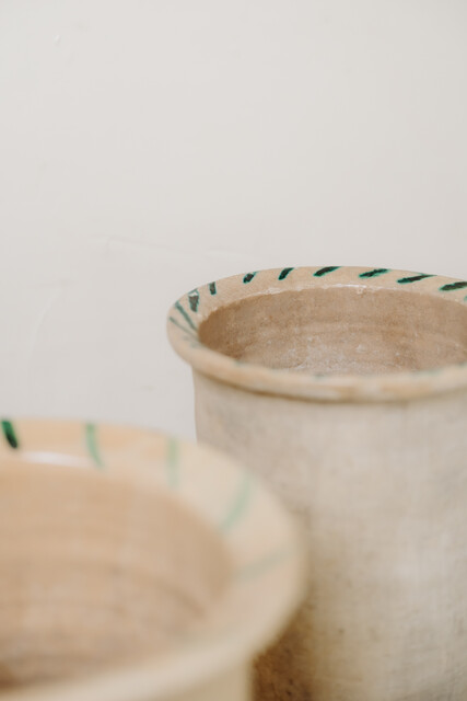 Spanish terra cotta sardine pots ...