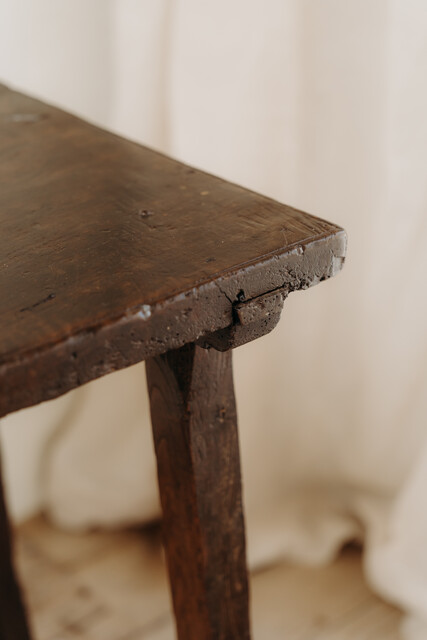 Spanish walnut table ...