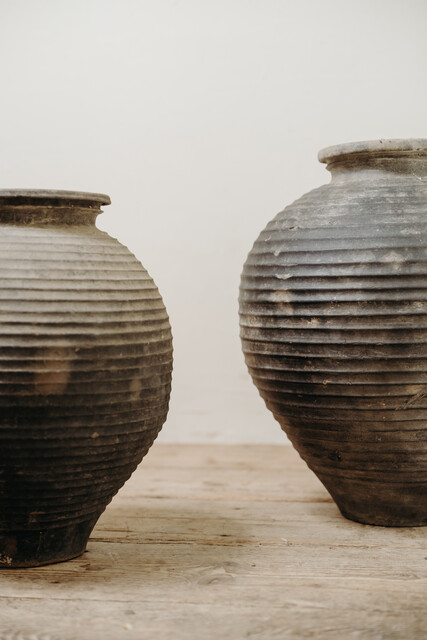 terra cotta pots from Galicia/Spain ...