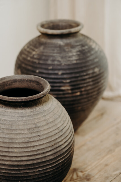 terra cotta pots from Galicia/Spain ...