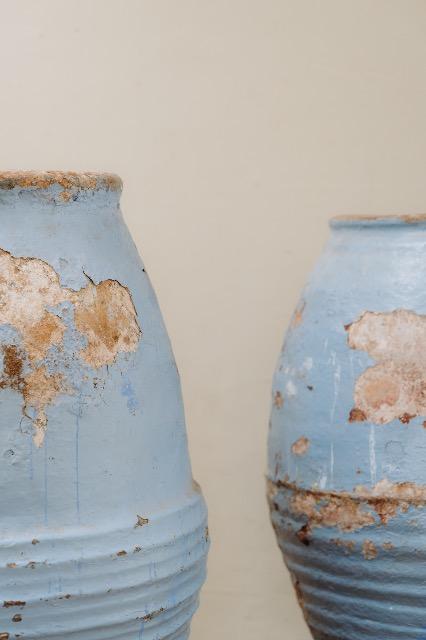 Terra cotta urns 