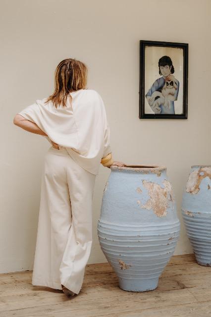 Terra cotta urns 
