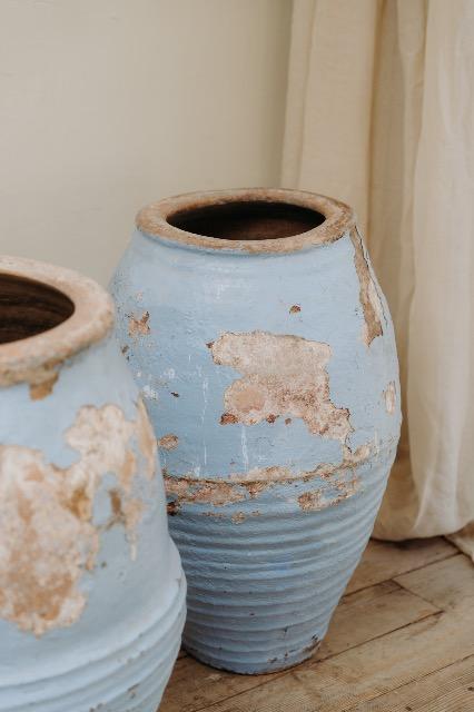 Terra cotta urns 