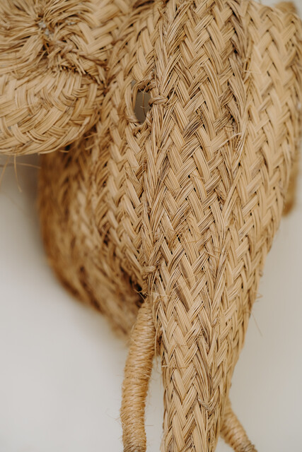 wicker elephant ...