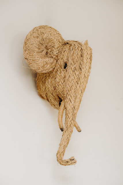 wicker elephant ...