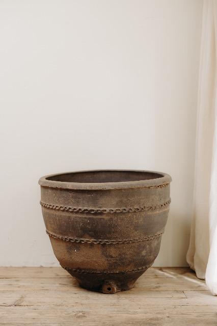Xl spanish terra cotta bowl 