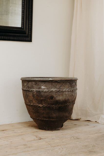 xl Spanish terra cotta pottery ...