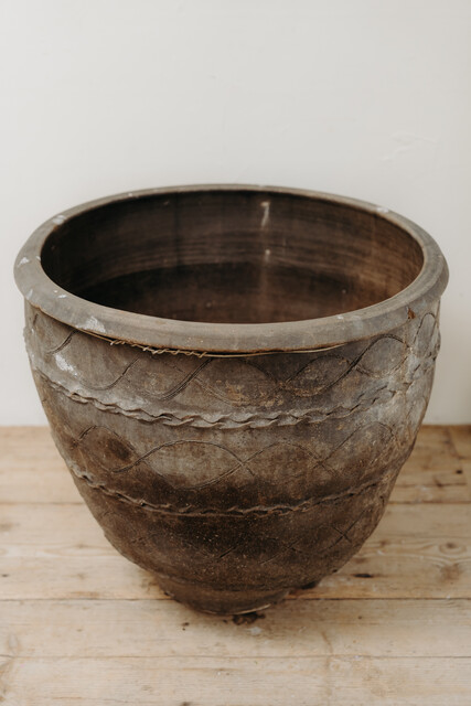 xl Spanish terra cotta pottery ...