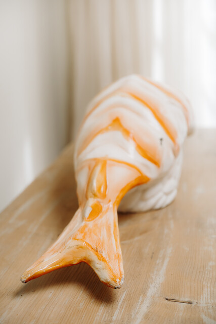 xl sushi ... quirky object in resin ..